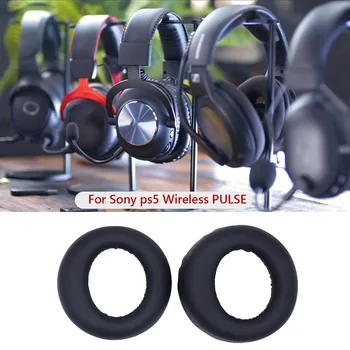 2db Csere fülvédő Sony/PS5/IMPULZUS 3D-s Vezeték nélküli Fülhallgató fülpárna Fejhallgató Helyébe Fülvédő Kellékek Magas Rugalmasság