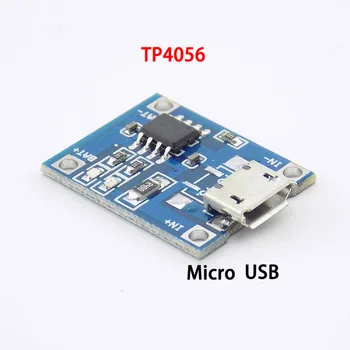 5db TP4056 Micro USB 5V 1A 18650 Modul Töltés Testület Funkciók Li-ion Lithium Akkumulátor Töltő Arduino Diy Készlet
