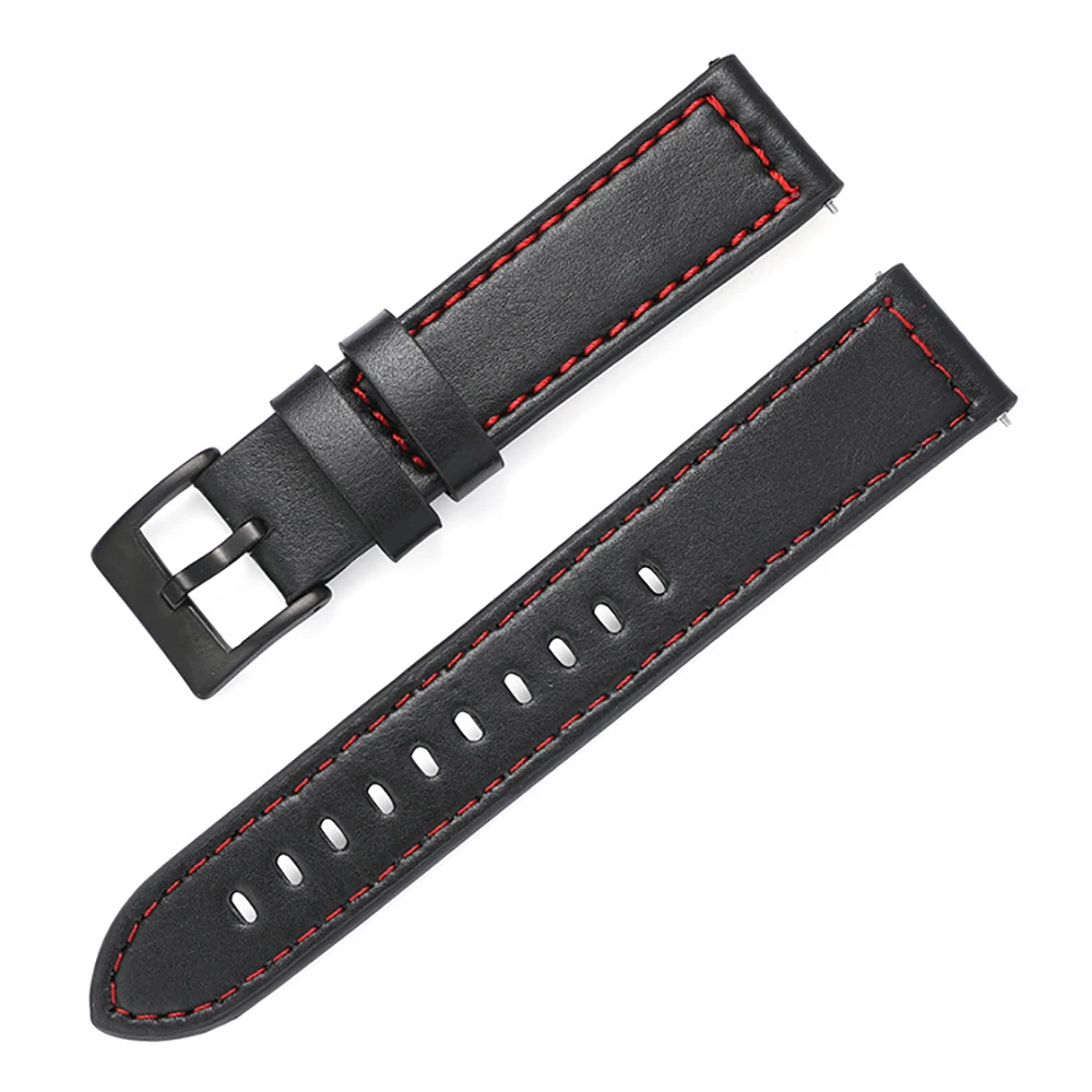 A Huami Amazfit Bip S/U Pro óraszíj 20mm Bőr Watchband Karkötőt Amazfit GTS 3 2 2E/GTS2 Mini/GTR 42mm Correa Zenekar4