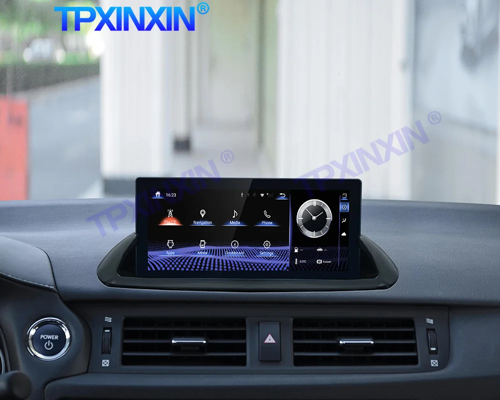 a Lexus CT200 CT200H CT 2012-2018 Autó Sztereó Eredeti Egér Multimédia DVD Lejátszó GPS Navigációs VAGYOK Fejegység1