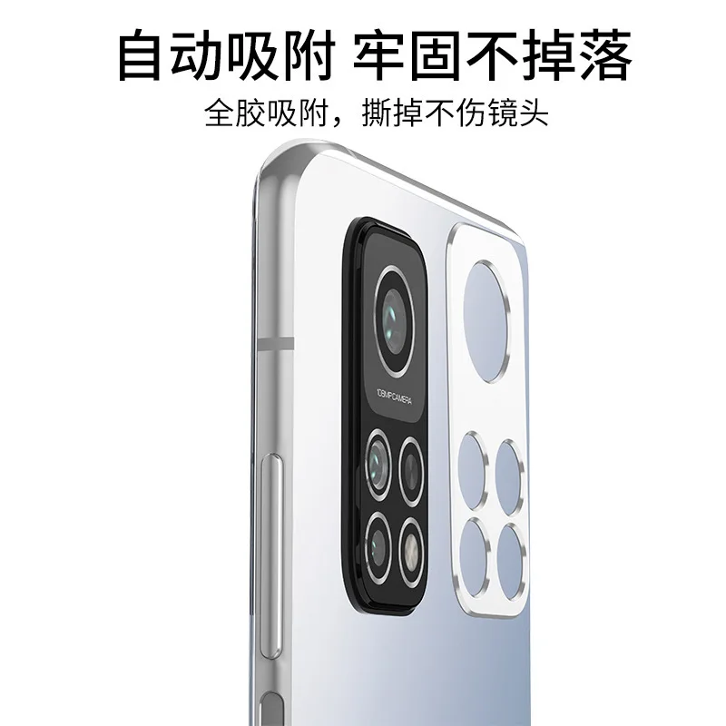 A Xiaomi Mi 12T 11T 10T Pro Kamera képernyő Védő A Mi11T 11TPro Fém Gyűrű, Kamera, Védelmi Üres Üveg nélkül4