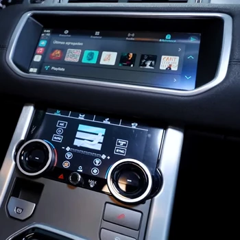 AC Panel A Range Rover Evoque L538 2013-2018 légkondicionáló Testület Éghajlat Tempetature Ülő Ellenőrzési HD LCD Touch Kavics