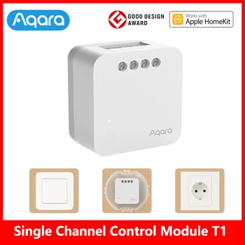 Aqara Egyetlen Csatorna Vezérlő Modul A T1/Nem Semleges A Zigbee3.0 Távoli/Időzítés/Delay Kapcsolóval, Intelligens Kapcsolódási Homekit