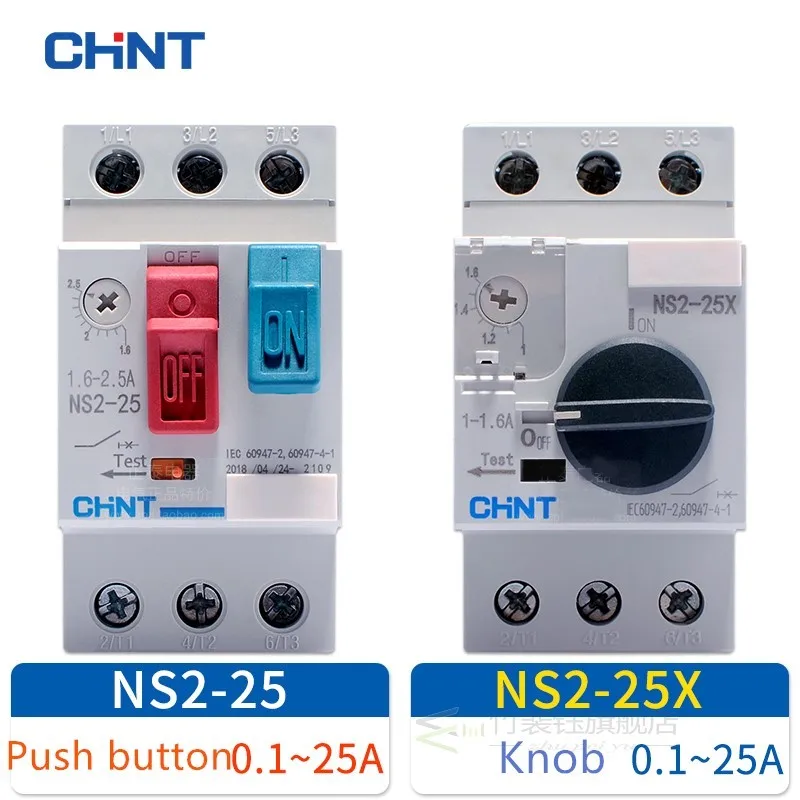 CHINT CHNT motorindító NS2-25 NS2-25X NS2-25/AE11 1.6-2.5.1
