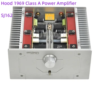 Csodálatos Hangja HOOD 1969 Osztályú térvezérlésű Tranzisztor 10WX2 HIFI Erősítő ,SJ162,