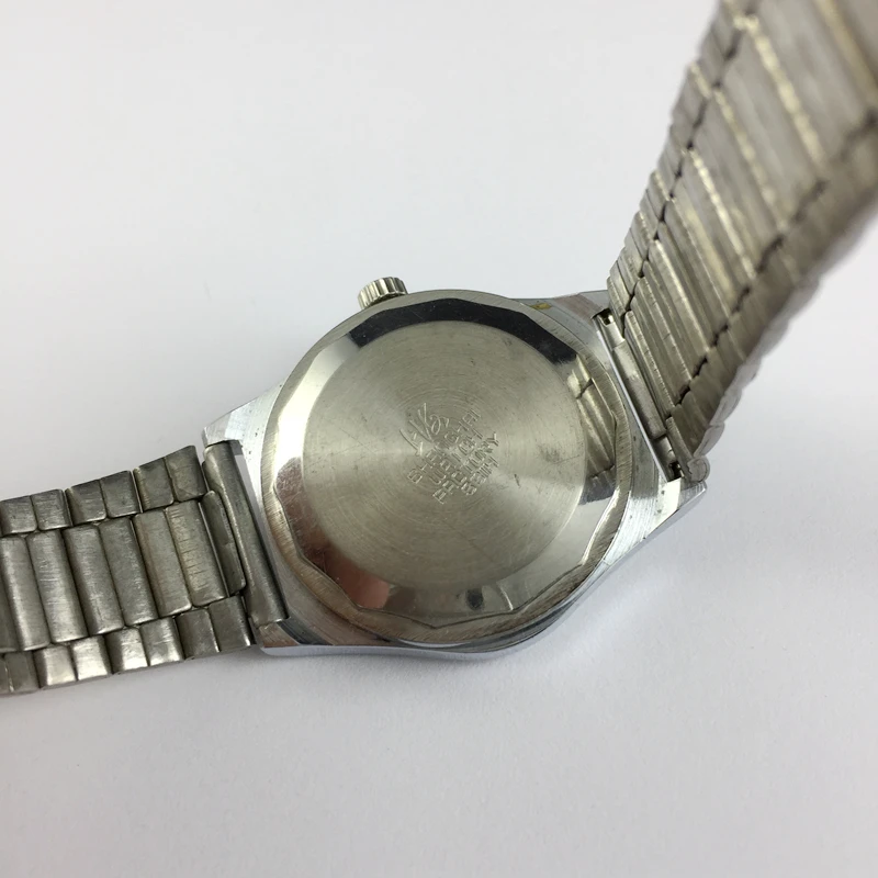 Eredeti állomány Shanghai márka 17 gyakorlat minden acél bár szögezték ezüst arcát kézi mechanikus óra, átmérője 37mm3