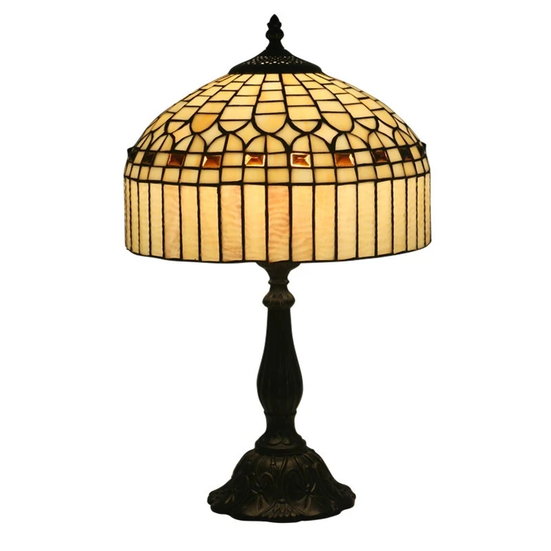 Kortárs Kreatív Üveg asztali Lámpa LED-Modern Tiffany asztali Lámpa Dekoráció Előtér Nappali, Hálószoba Éjjeli3