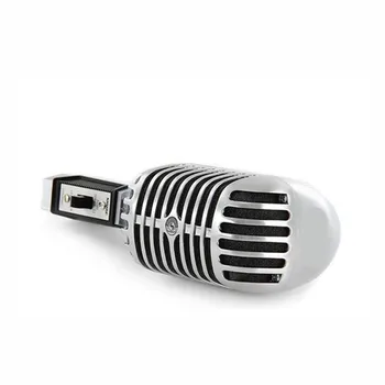 Szakmai 55SH II Sorozat Vezetékes Dinamikus Vokál Mikrofon Vintage Stílusú Mikrofon Színpadi Karaoke KTV Stúdió 55SH Mike