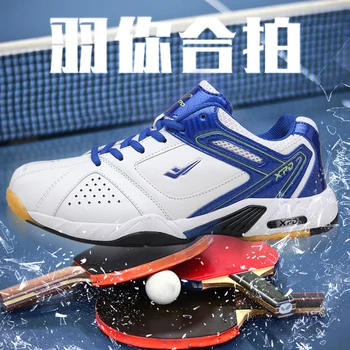 Szakmai Férfi Asztalitenisz Cipők Anti-Slip Tollaslabda Lábbeli Kényelmes Asztali Tenisz Cipő Női Outdoor Sport Cipő