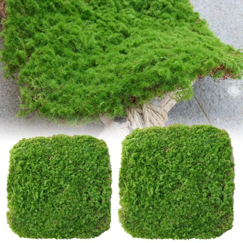 Szimulációs Mesterséges Fű, Moha Blokk Hamis Gyep Mat Fal Zöld Növények DIY hazai Gyepen Mini Kert Otthon Micro Táj Dekoráció