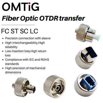 Száloptikás Csatlakozó Optikai Idő Domain Reflectometer Optikai Adapter OTDR átutalás csatlakozó FC ST SC LC adapter OTDR