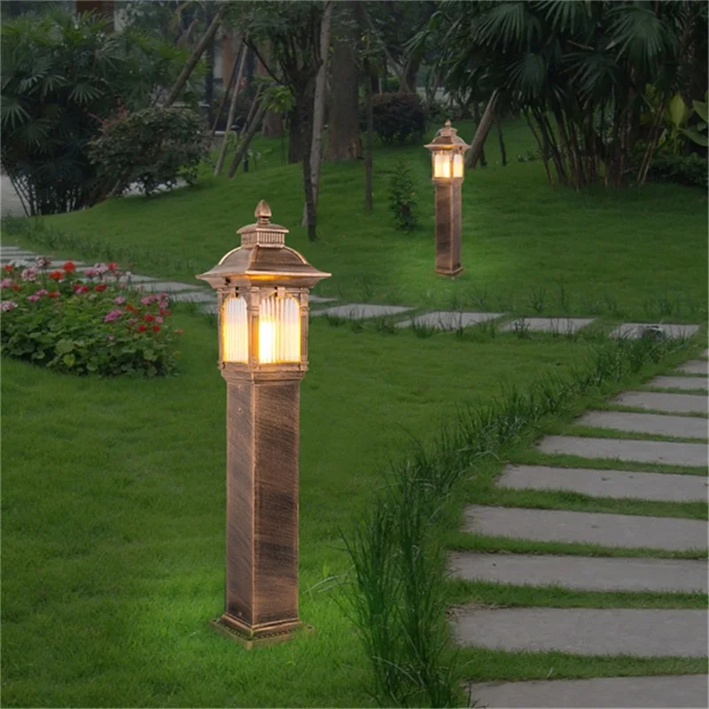 SÁMÁN Kerti Lámpa Kültéri Vízálló LED Modern Terasz Kerti világítás Haza Teraszon Kerti Villa Utáni Fény2