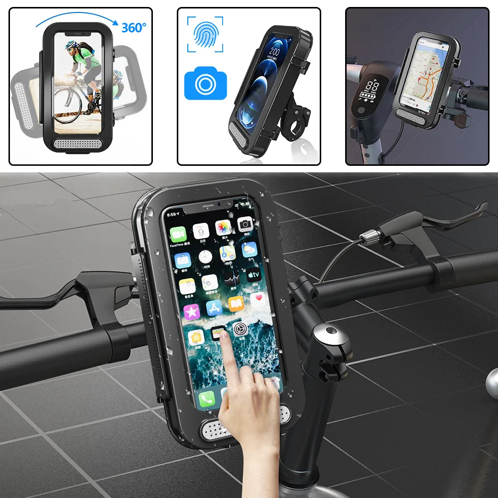 Állítható Kerékpár Telefon tulajdonosa kerékpártartó MTB Mobil Telefon készenléti Univerzális Motorkerékpár Kormány Konzol Kerékpár Kiegészítők5